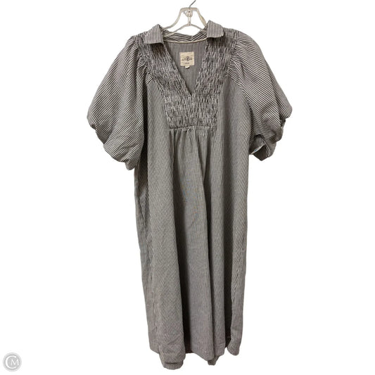 Dress Casual Maxi By Umgee In Grey, Size: L