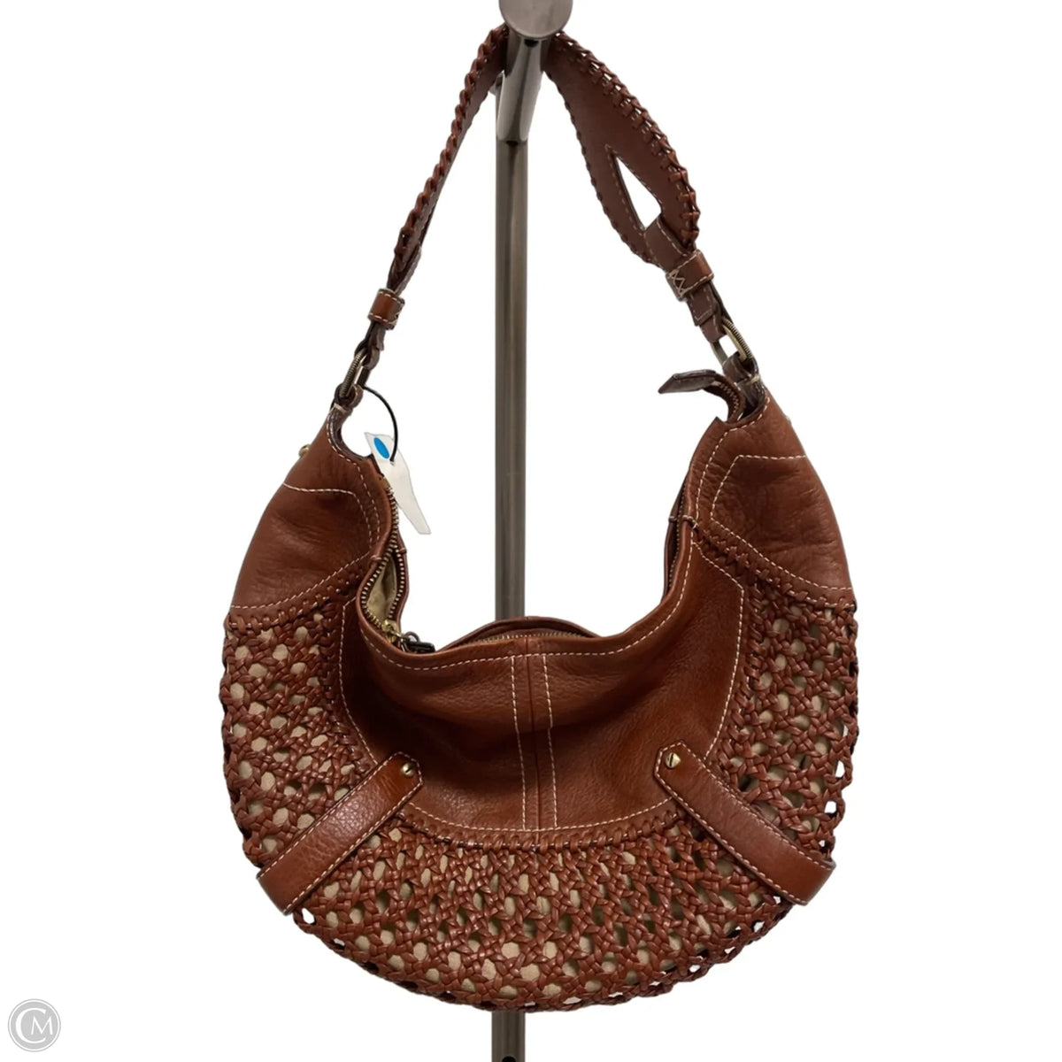 Handbag Leather By Cole-haan, Size: Medium