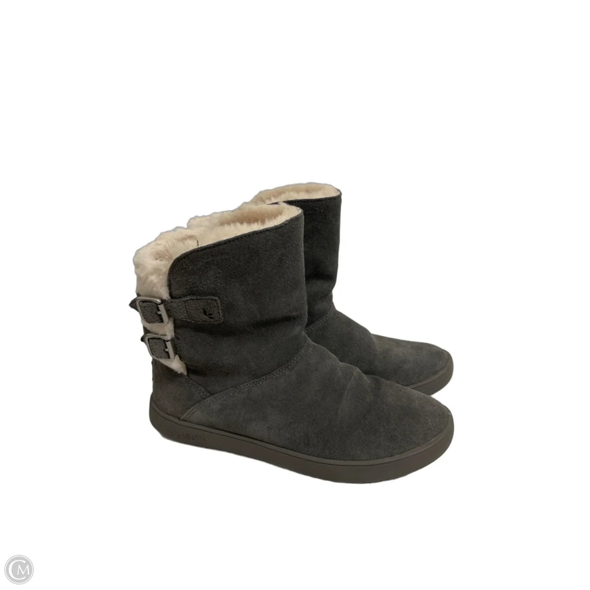 Boots Ankle Flats By Koolaburra By Ugg In Grey, Size: 5