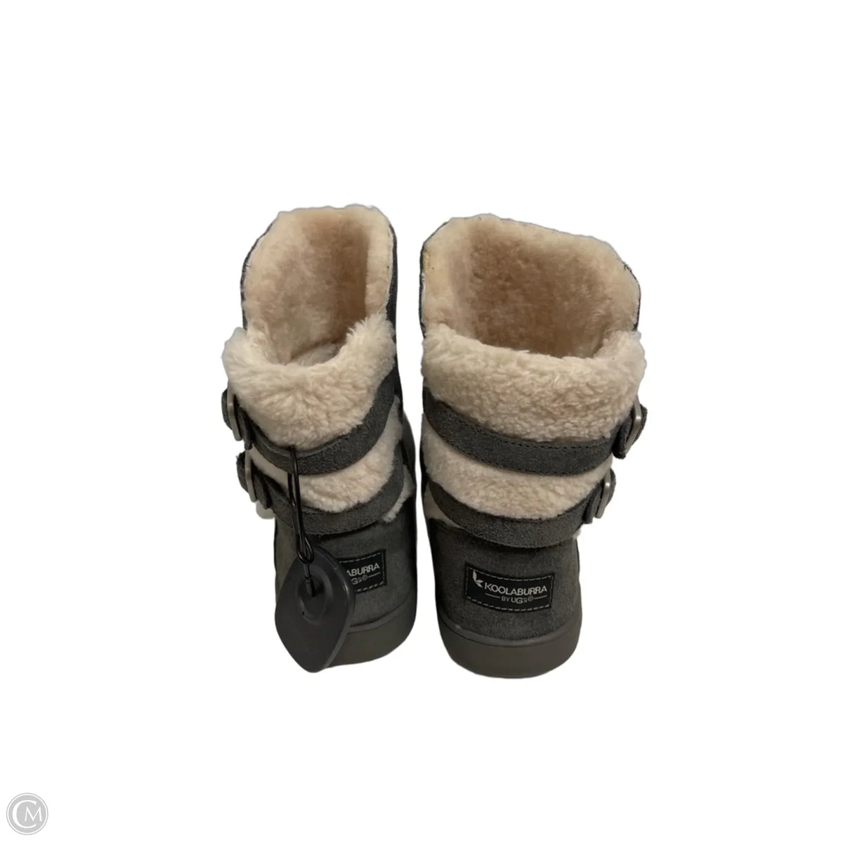 Boots Ankle Flats By Koolaburra By Ugg In Grey, Size: 5