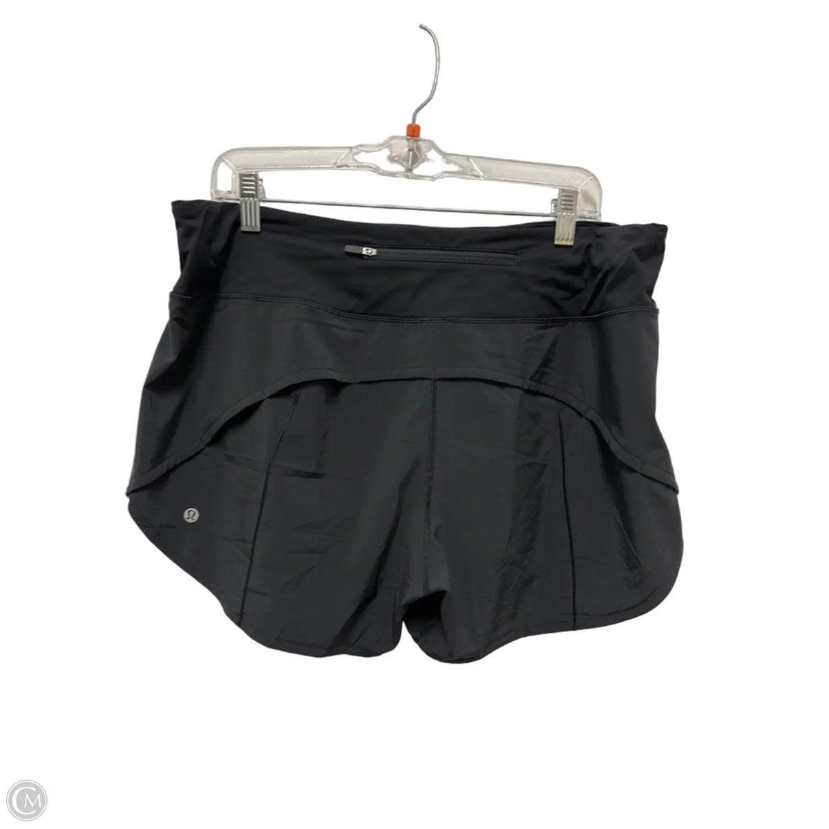Athletic Shorts By Lululemon In Black, Size: 12