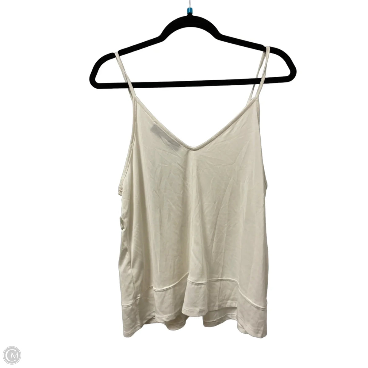 Top Sleeveless By Blue Rain In White, Size: L