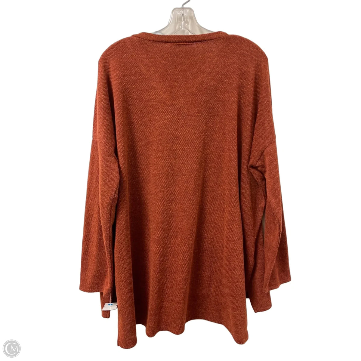 Sweater By Zenana In Orange, Size: L