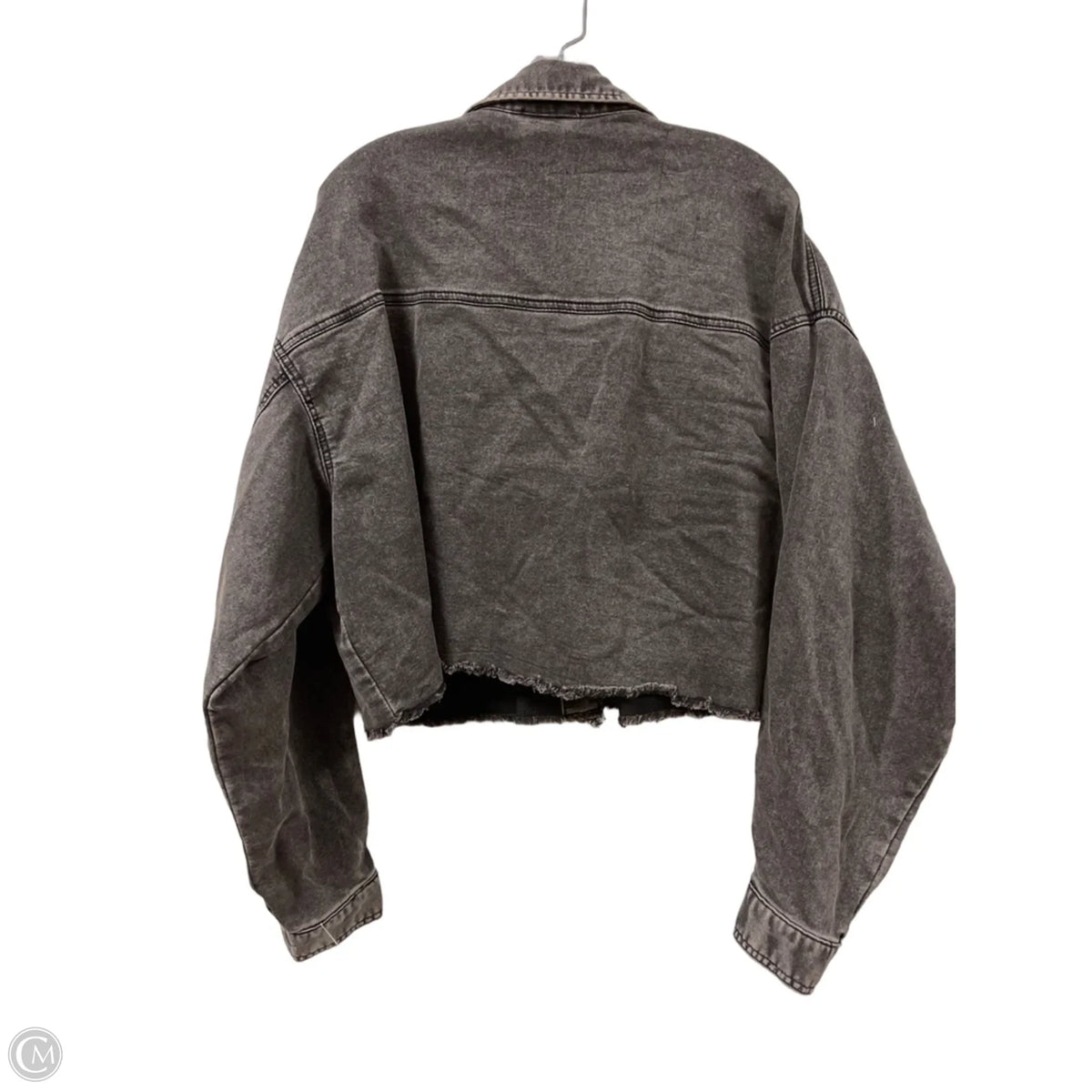 Jacket Denim By No Boundaries In Black, Size: 1x
