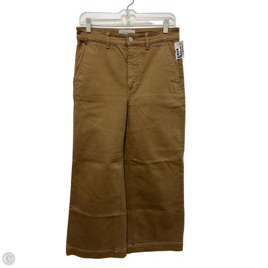 Jeans Wide Leg By Everlane In Brown, Size: 8