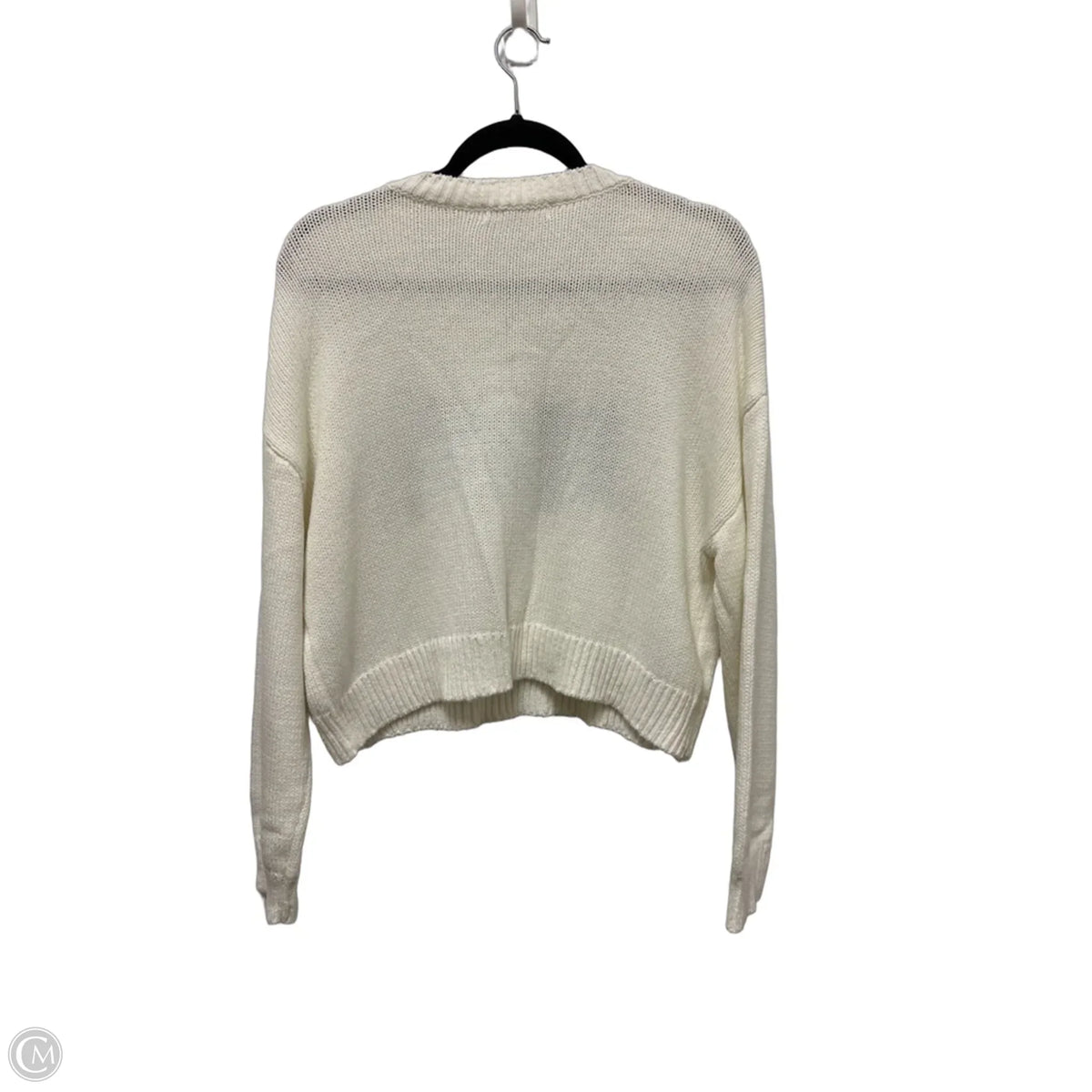 Sweater By Grayson Threads In Cream, Size: L