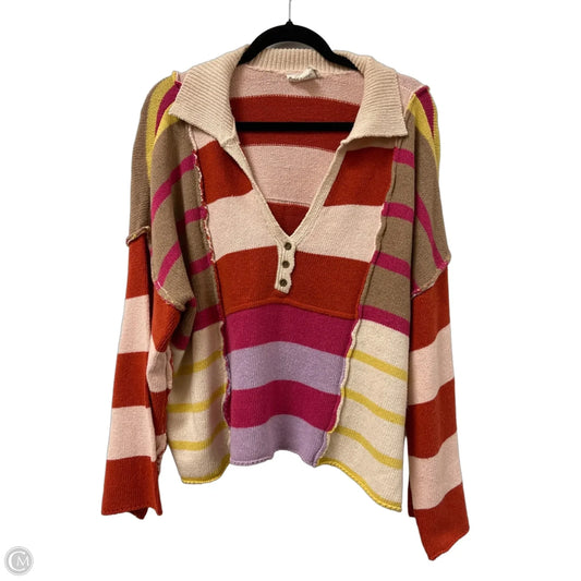 Sweater By Loveriche In Multi-colored, Size: M