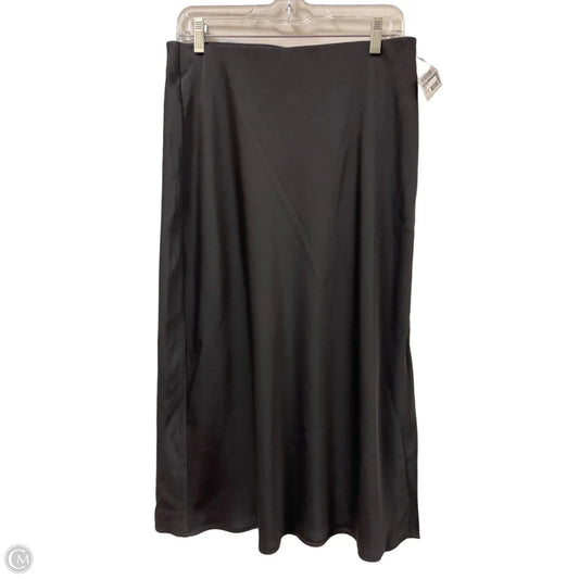 Skirt Maxi By A New Day In Black, Size: 10