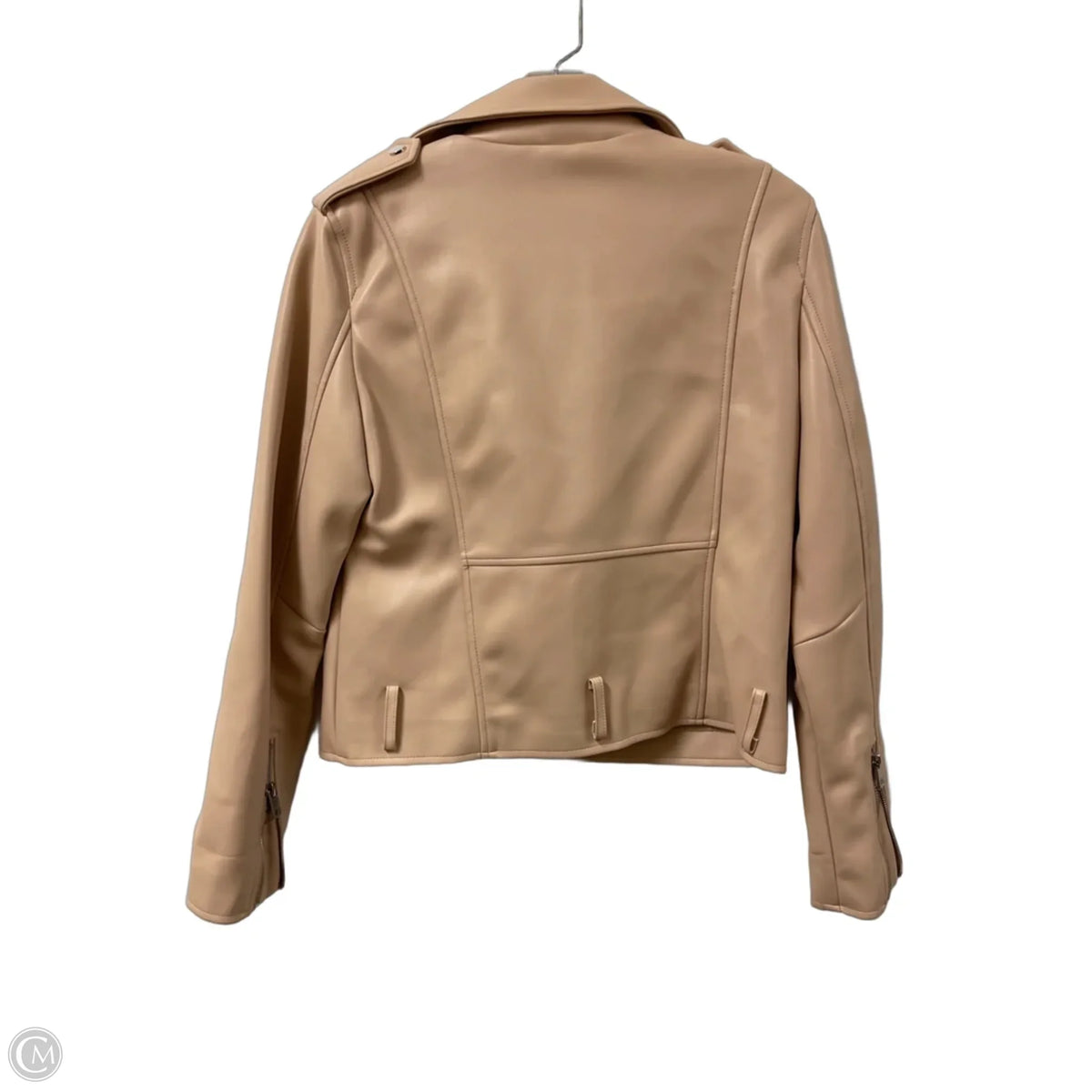 Jacket Moto By Truth In Cream, Size: M