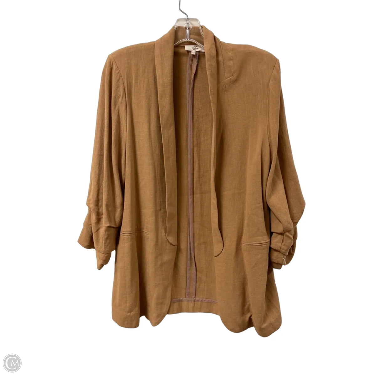 Blazer By Entro In Tan, Size: M