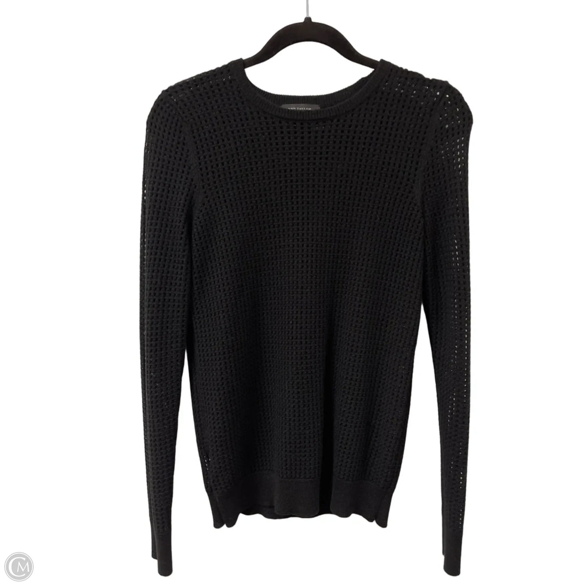 Sweater By Ann Taylor In Black, Size: S