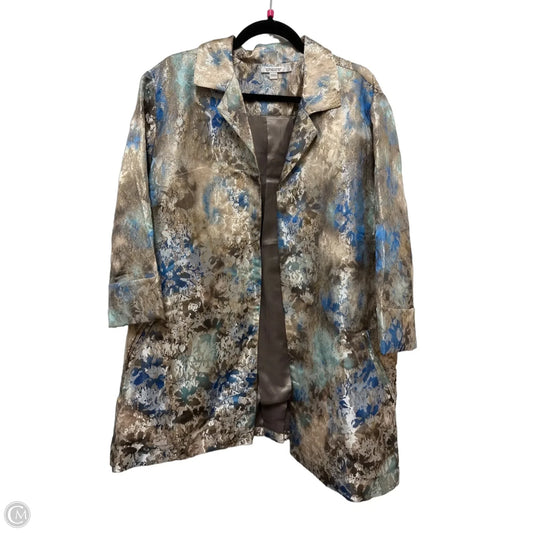 Blazer By Chicos In Gold, Size: 2x