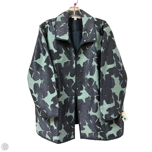 Coat Other By Chicos In Blue, Size: 2x