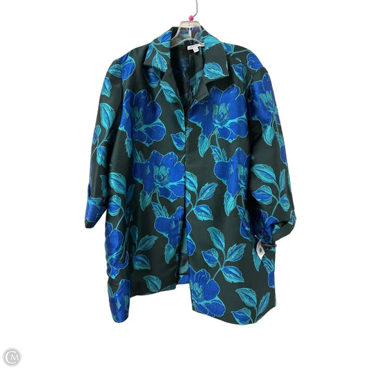 Coat Other By Chicos In Blue, Size: 2x