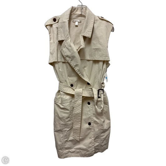 Coat Other By Banana Republic In Cream, Size: Xl