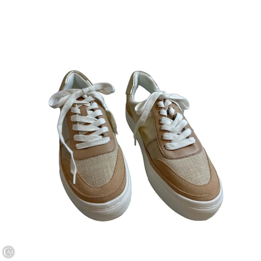 Shoes Sneakers By Antonio Melani In Cream, Size: 8.5