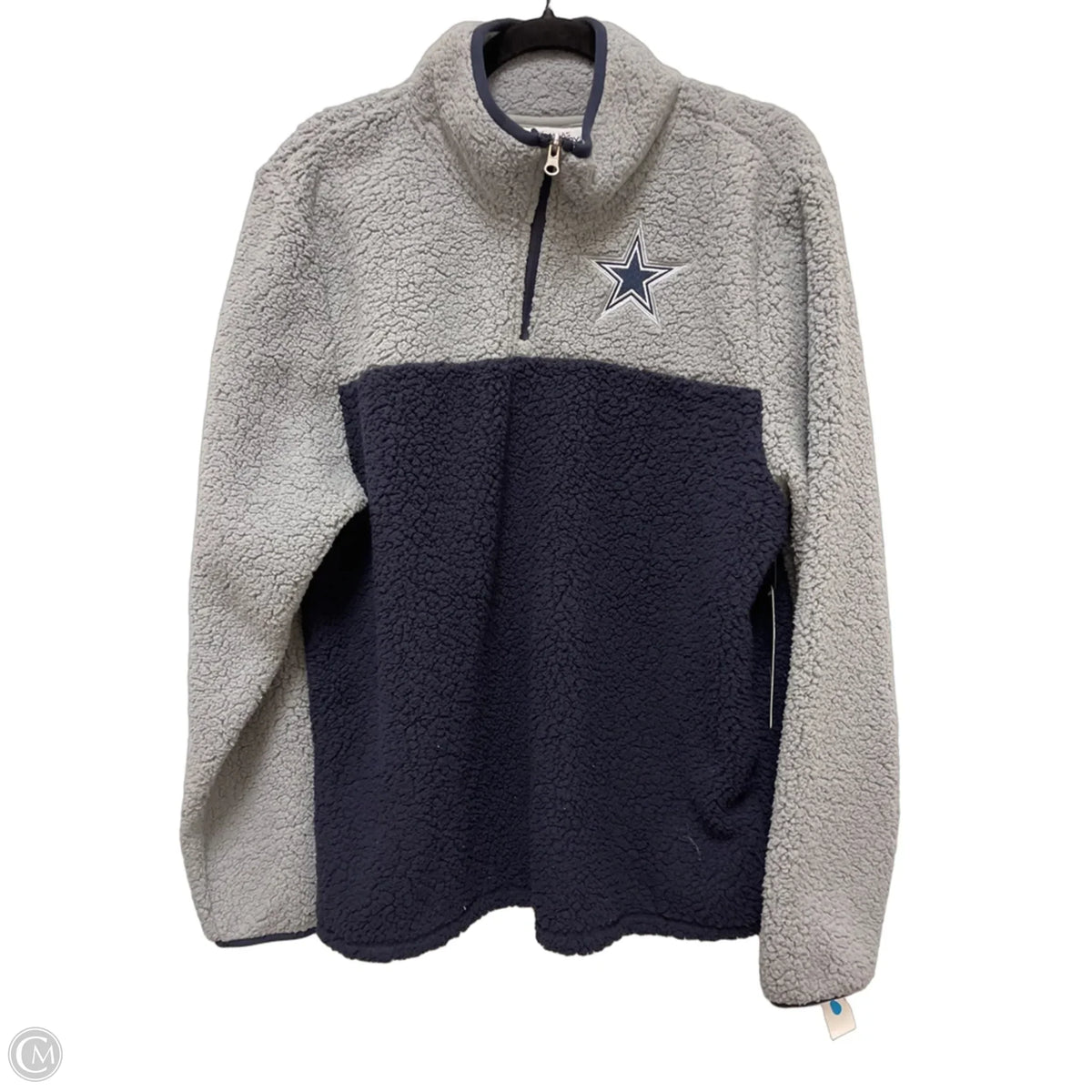 Sweater By Clothes Mentor In Navy, Size: L
