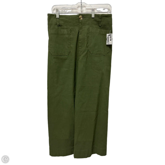 Pants Wide Leg By Maeve In Green, Size: 8