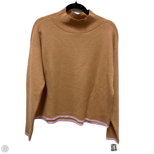 Sweater By Maeve In Tan, Size: Xs