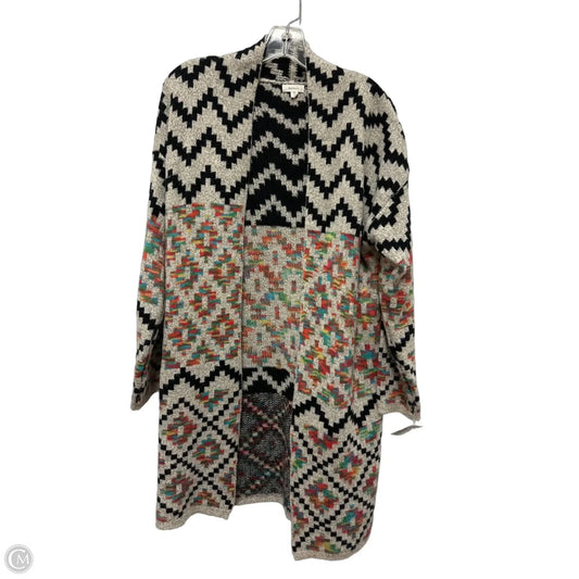 Sweater Cardigan By Debut In Multi-colored, Size: M