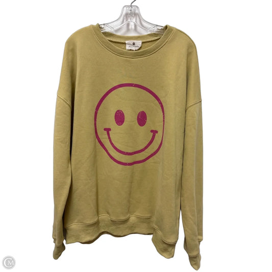 Sweater By Betseys Boutique Shop In Yellow, Size: Xl