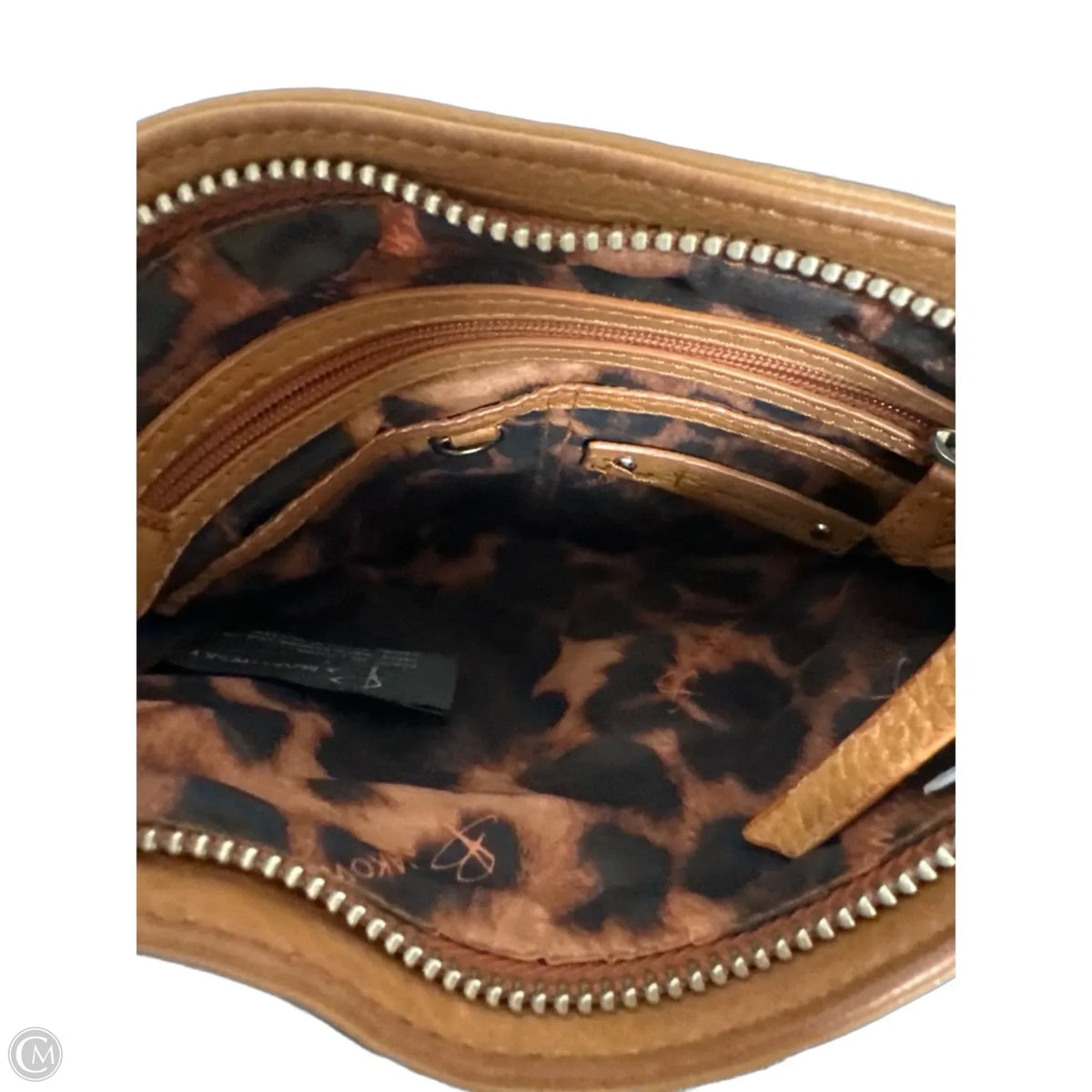 Handbag Leather By B. Makowsky, Size: Small