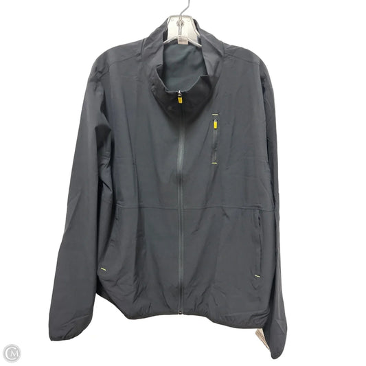 Athletic Jacket By Mono B In Black, Size: 3x
