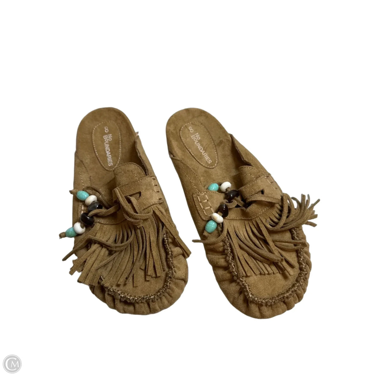 Sandals Flats By No Boundaries In Brown, Size: 8