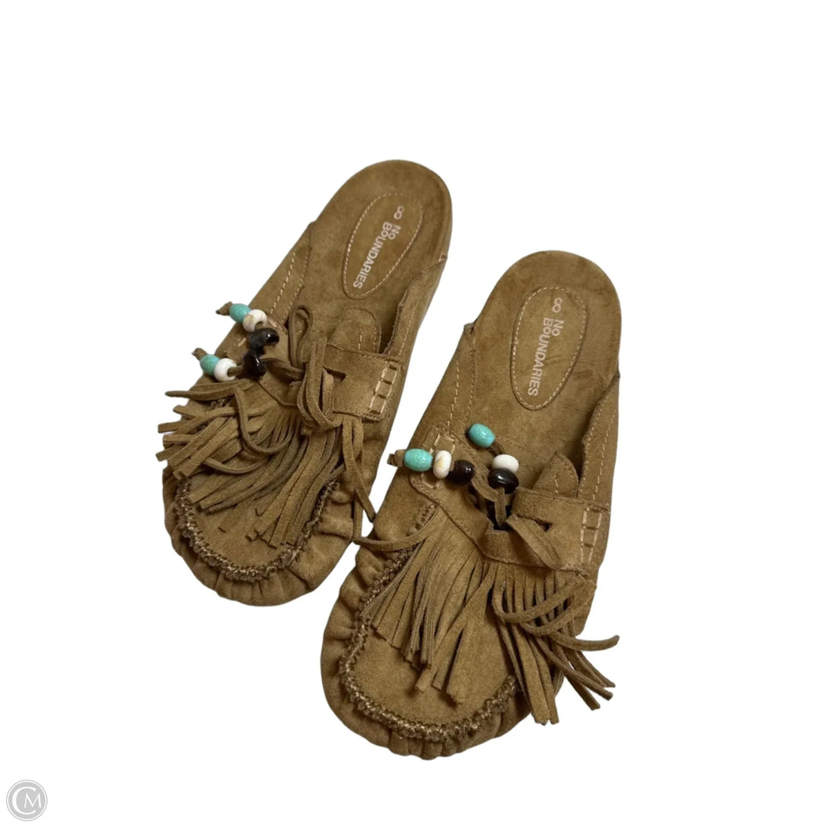 Sandals Flats By No Boundaries In Brown, Size: 8