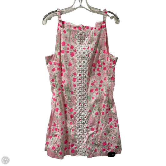 Romper Designer By Lilly Pulitzer In Pink, Size: M