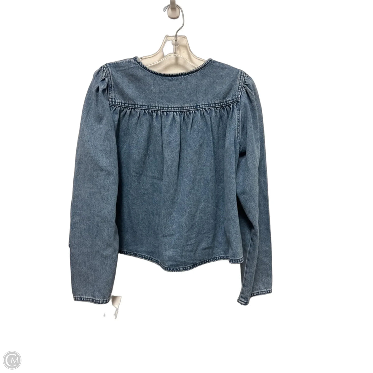Blazer By Divided In Blue Denim, Size: M