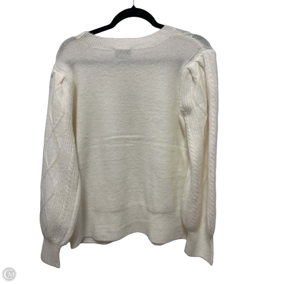 Sweater By Cece In Cream, Size: L