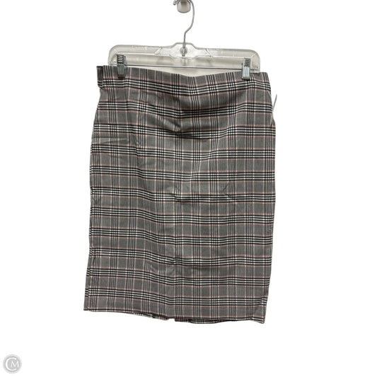 Skirt Midi By Clothes Mentor In Grey, Size: 8