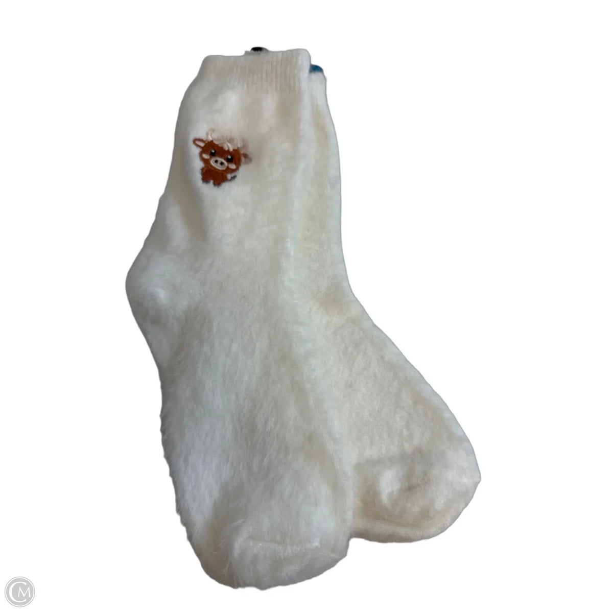 Socks By Clothes Mentor In Cream