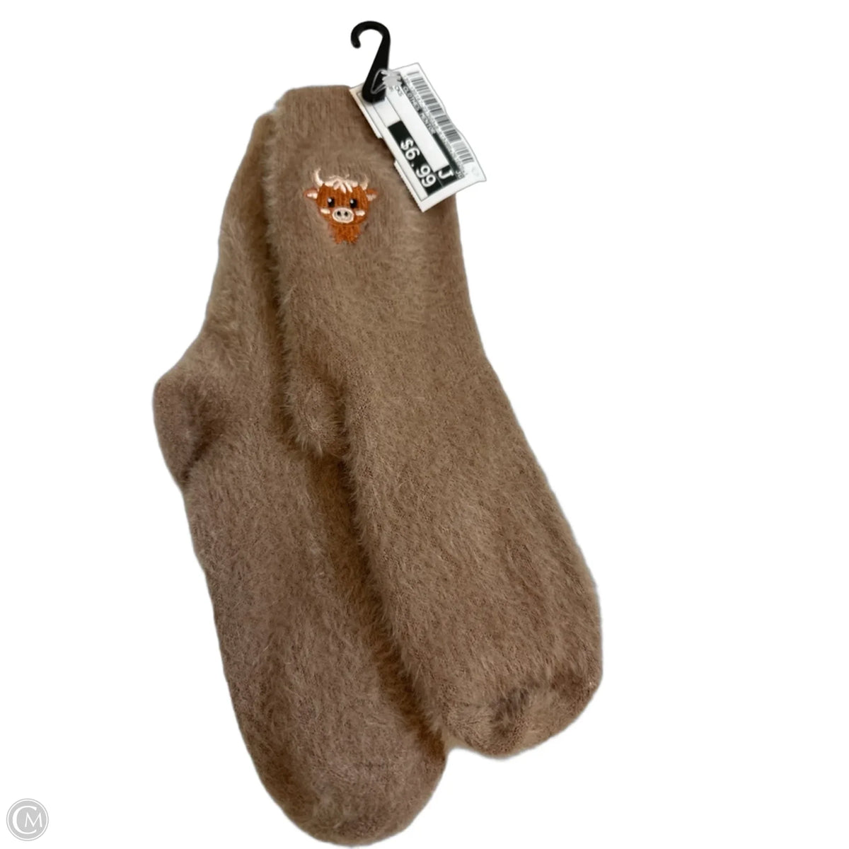 Socks By Clothes Mentor In Tan, Size: 0