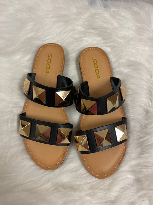 Sandals Flats By Soda  Size: 6