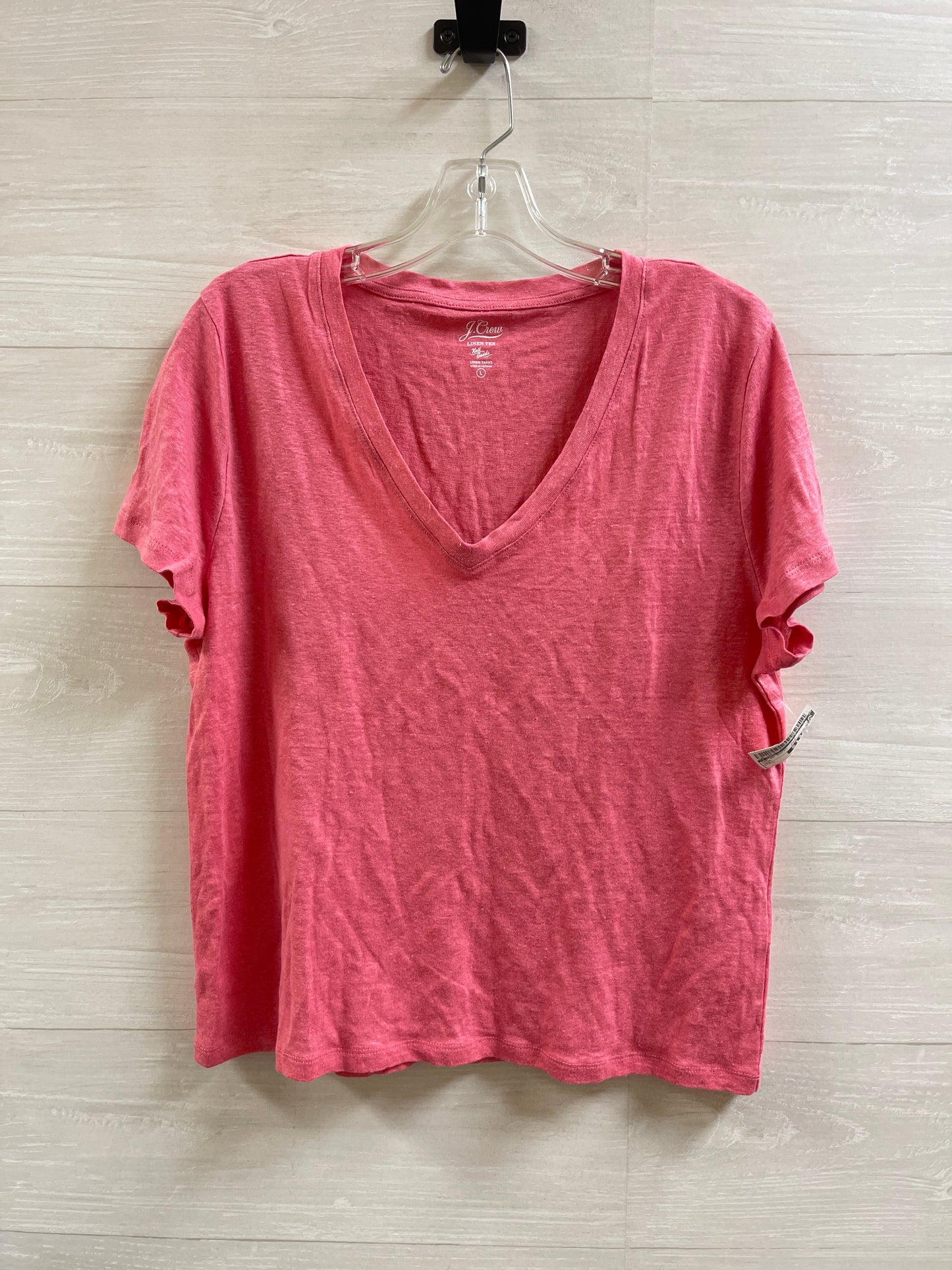 Top Short Sleeve Basic By J Crew  Size: L