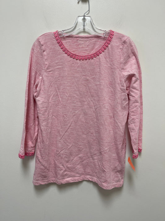 Top Long Sleeve Basic By Talbots  Size: M