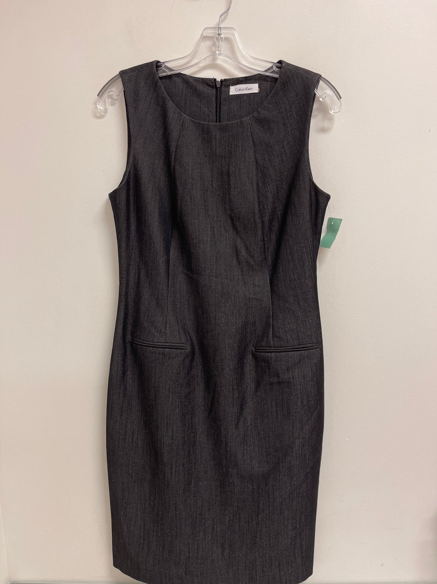 Dress Work By Calvin Klein In Black, Size: S