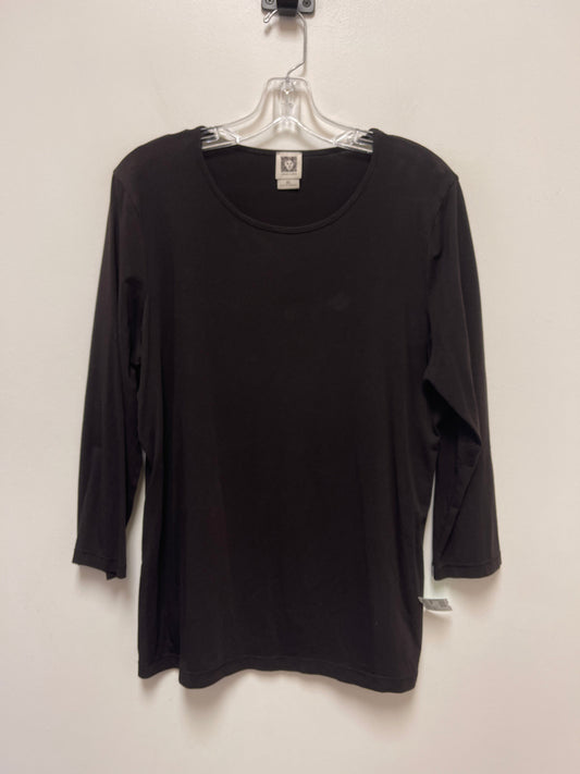 Top Long Sleeve Basic By Anne Klein  Size: Xl