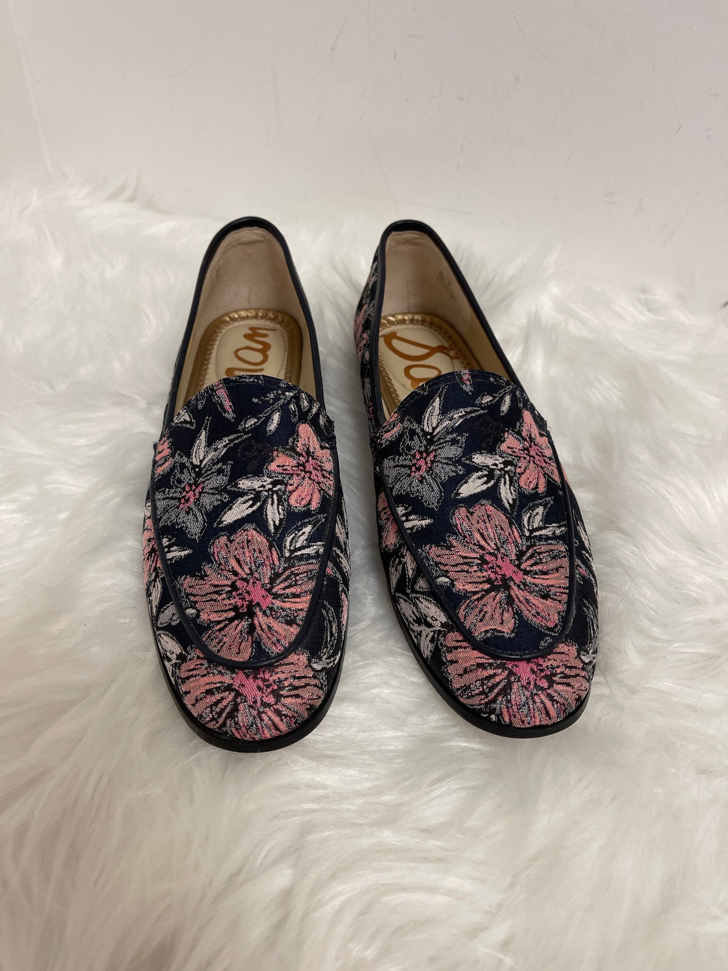 Navy Shoes Flats Sam Edelman, Size 6.5