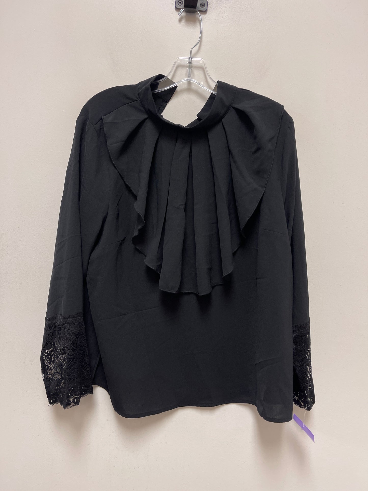 Black Top Long Sleeve Shein, Size 1x