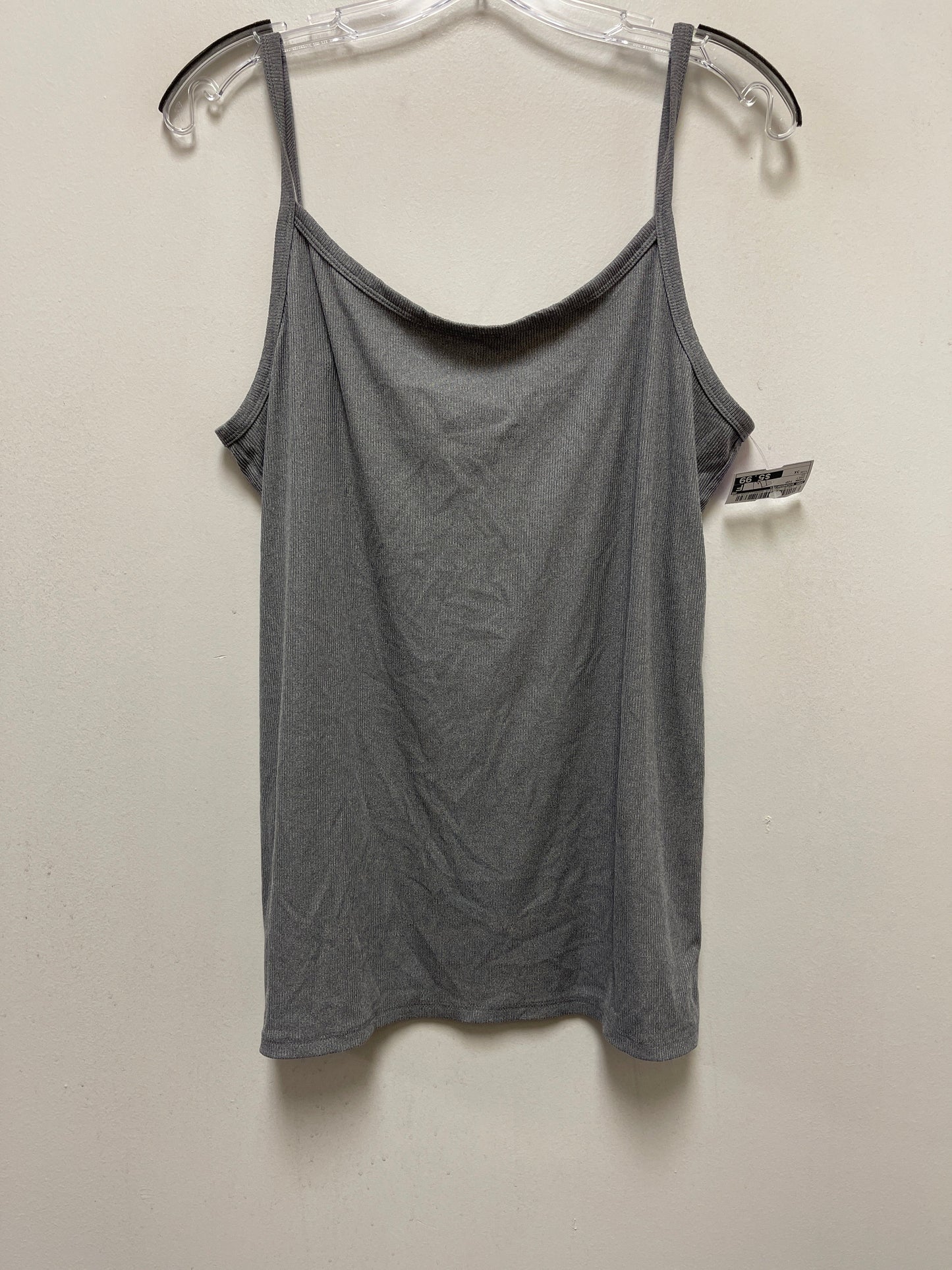 Grey Tank Top No Boundaries, Size 3x