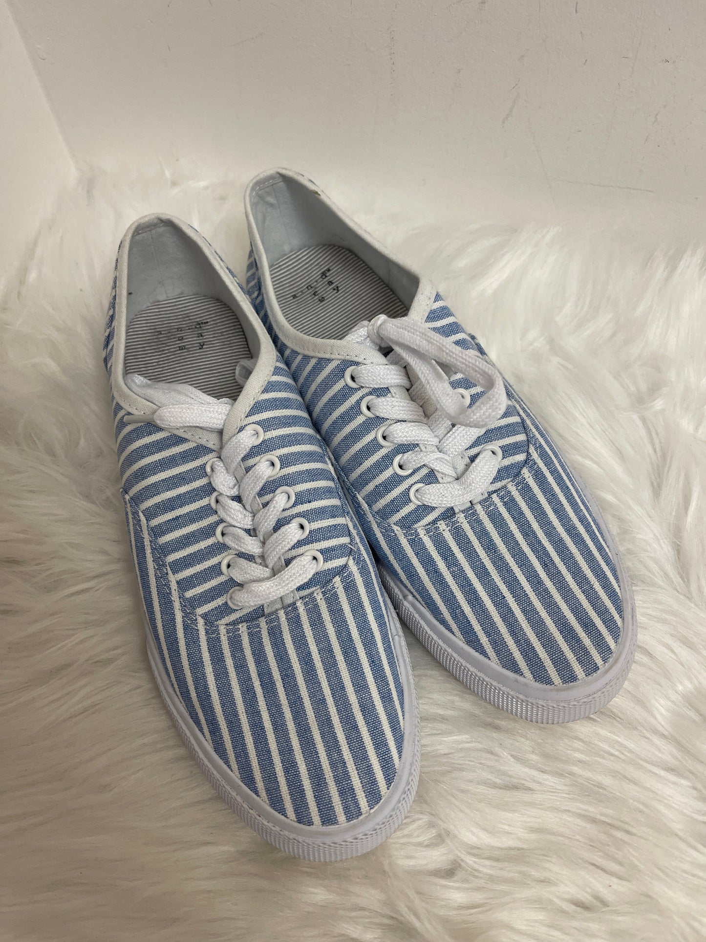Blue Shoes Sneakers A New Day, Size 8