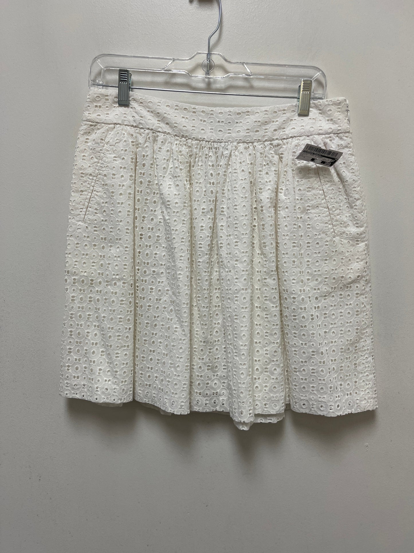 White Skirt Mini & Short Cynthia Rowley, Size 8