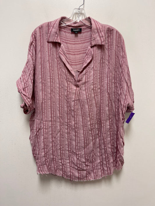 Pink Top Short Sleeve Gigio, Size L