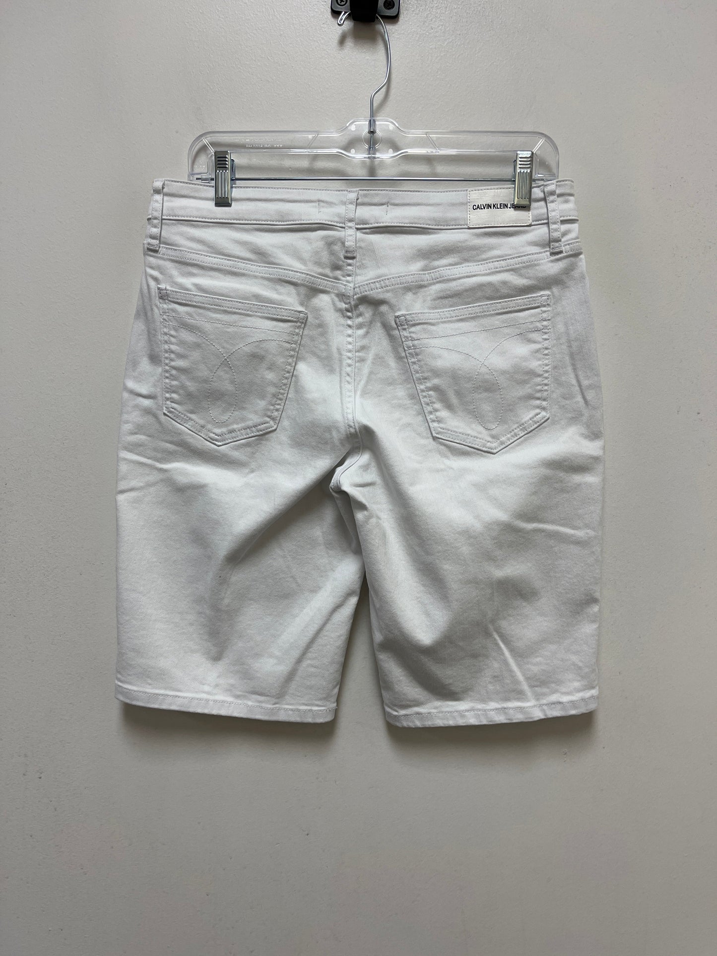 White Shorts Calvin Klein Performance, Size 8