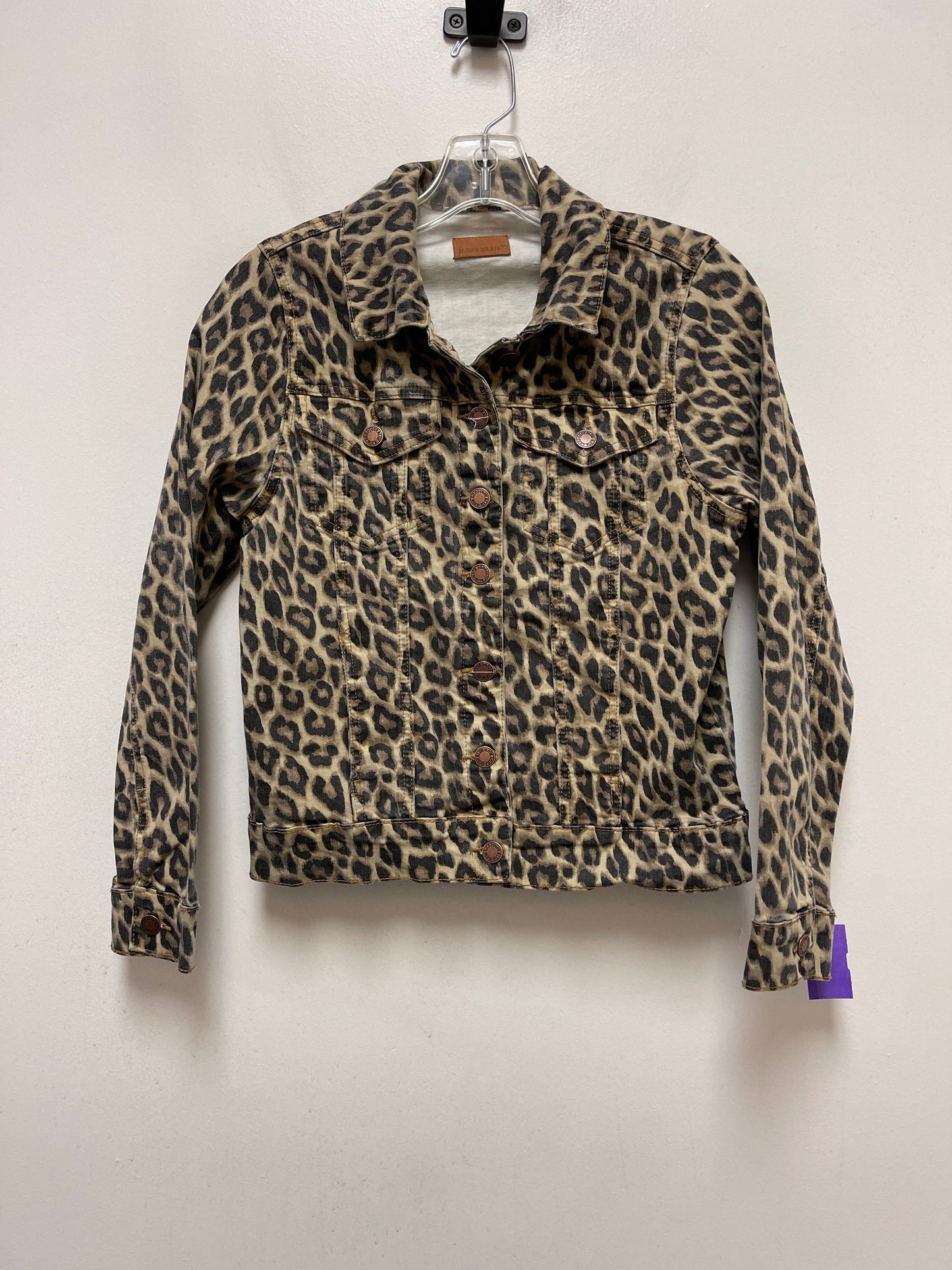 Animal Print Jacket Denim Judy Blue, Size S