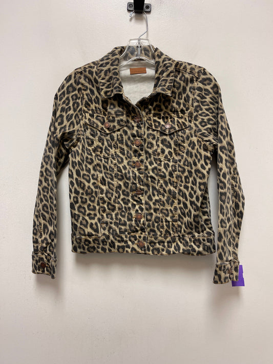 Animal Print Jacket Denim Judy Blue, Size S
