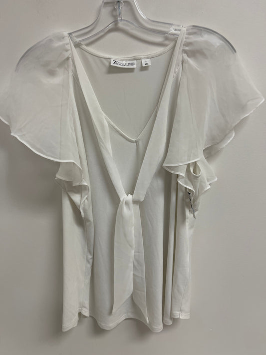 White Top Sleeveless New York And Co, Size L